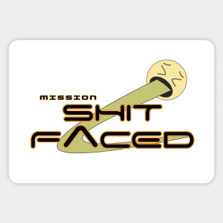 Mission Shit Faced Sticker